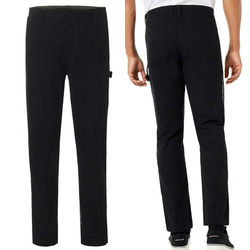 Oakley Men's Custom Fit Icon Worker Pants Black Style 422453 Size 32 - Picture 2 of 9